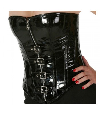 Women Victorian Vintage Corset Bustier Boned Buckle Overbust Corset